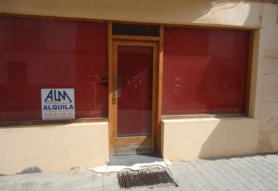 Alquiler de local en el centro de Manzanares en Manzanares