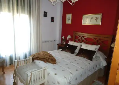 Venta de piso de dos dormitorios y garaje totalmente centrico amueblado con garaje y trastero en Manzanares